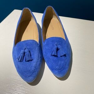 Talbots Breton Blue Francesca Tassels